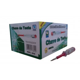 Chave de teste com solapa Chave de teste com solapa